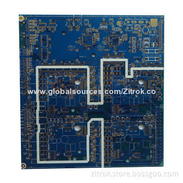 1oz Copper Thickness Double-sided FR4 Substrate PCB for DVB